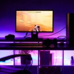 Computer game on computer